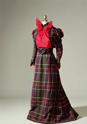 Robe de promenade, vers 1890